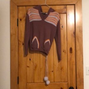 Brooklyn Industries Sweater, cute knit accents